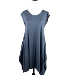 Bryn Walker Short Sleeve Grey Tunic Style  Dress